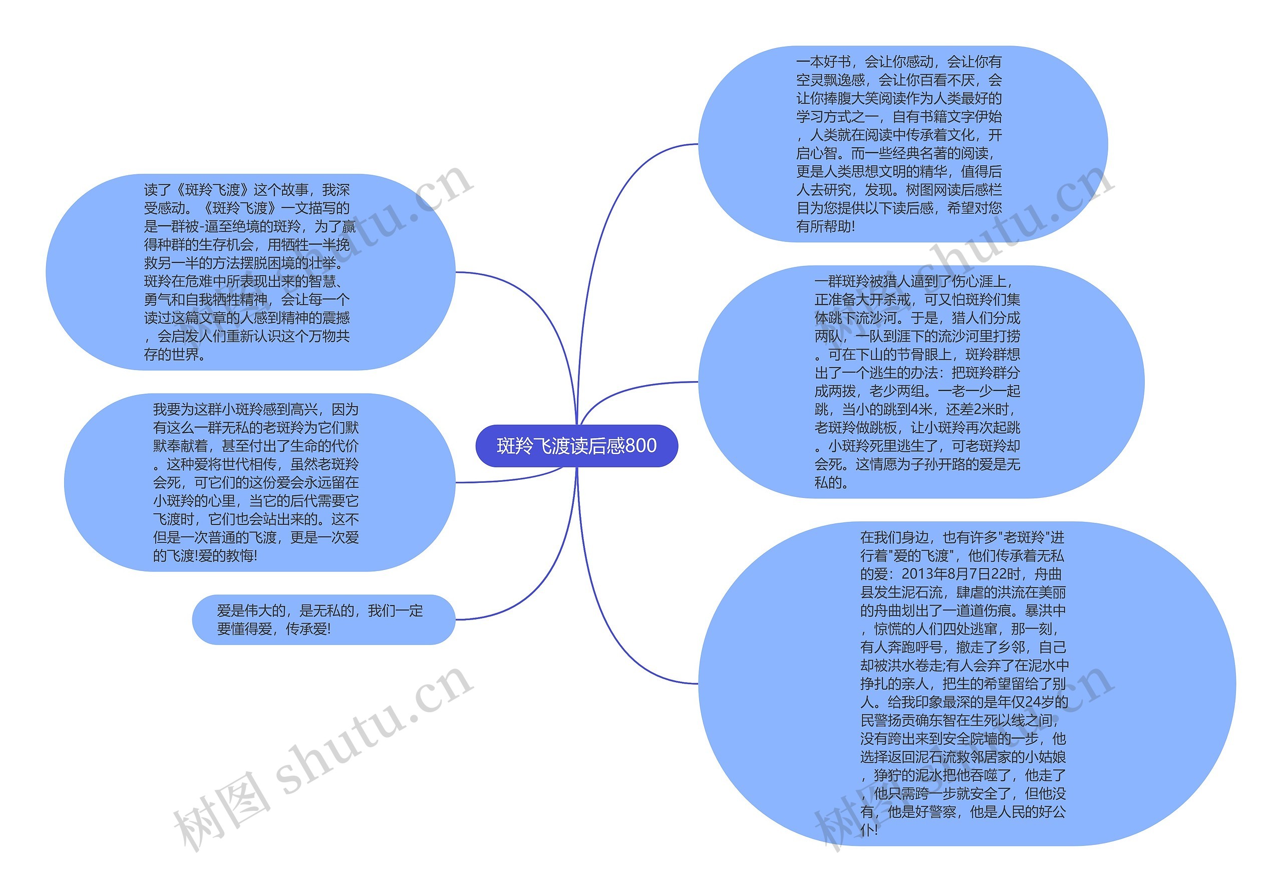 斑羚飞渡读后感800思维导图