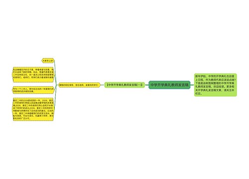 中学开学典礼教师发言稿