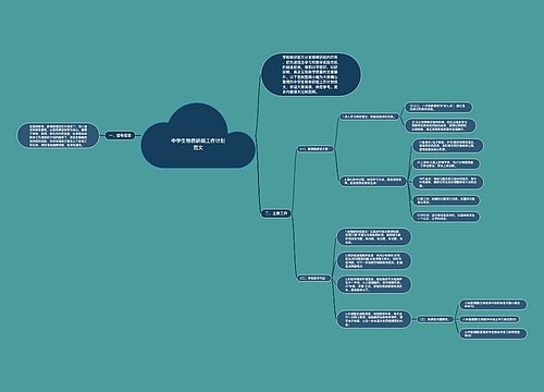 中学生物教研组工作计划范文