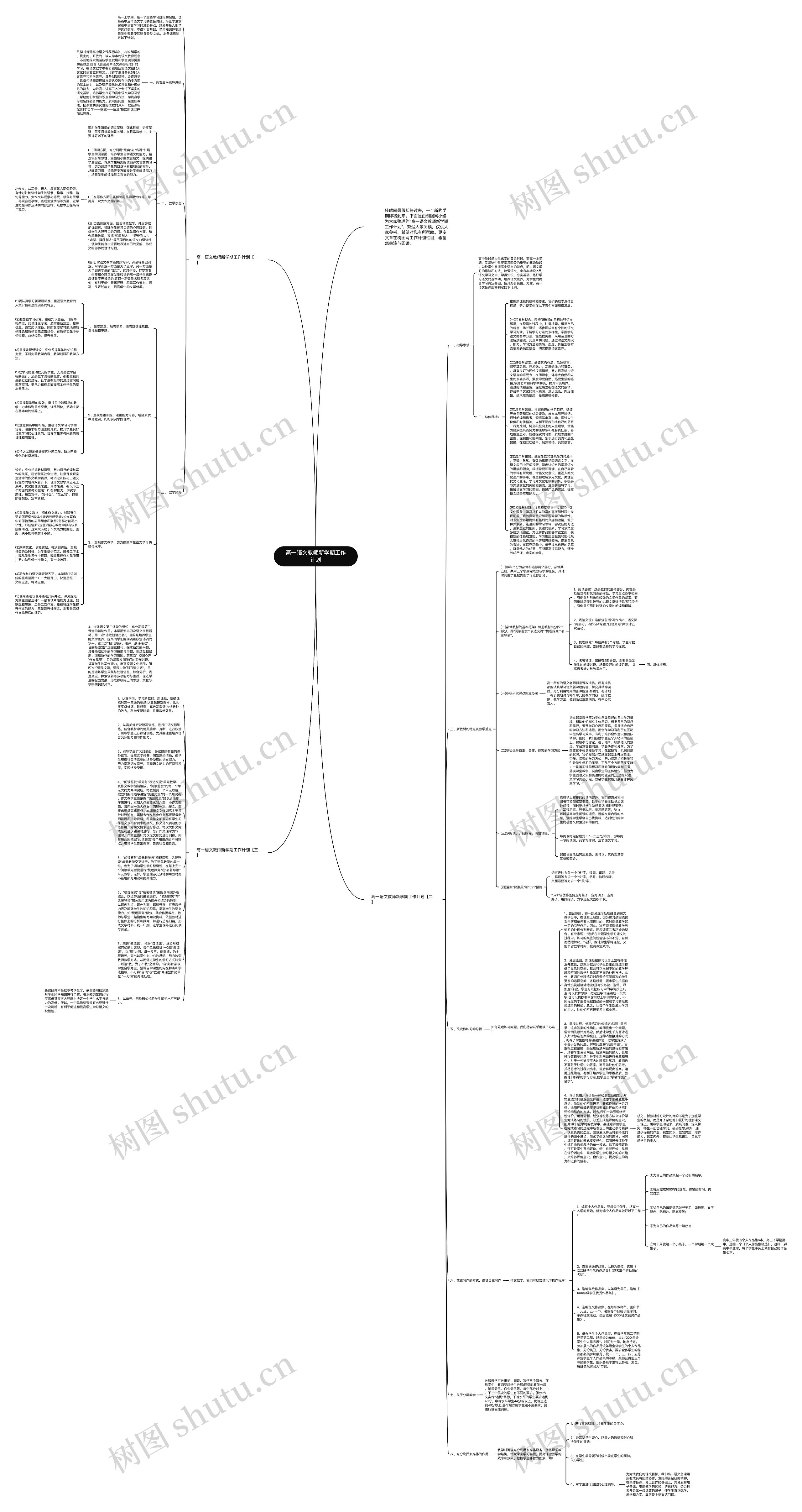 高一语文教师新学期工作计划