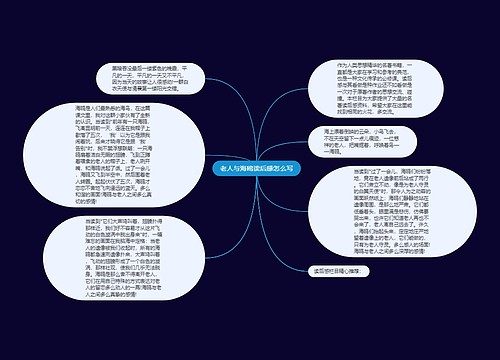 老人与海鸥读后感怎么写 老人与海鸥读后感怎么写