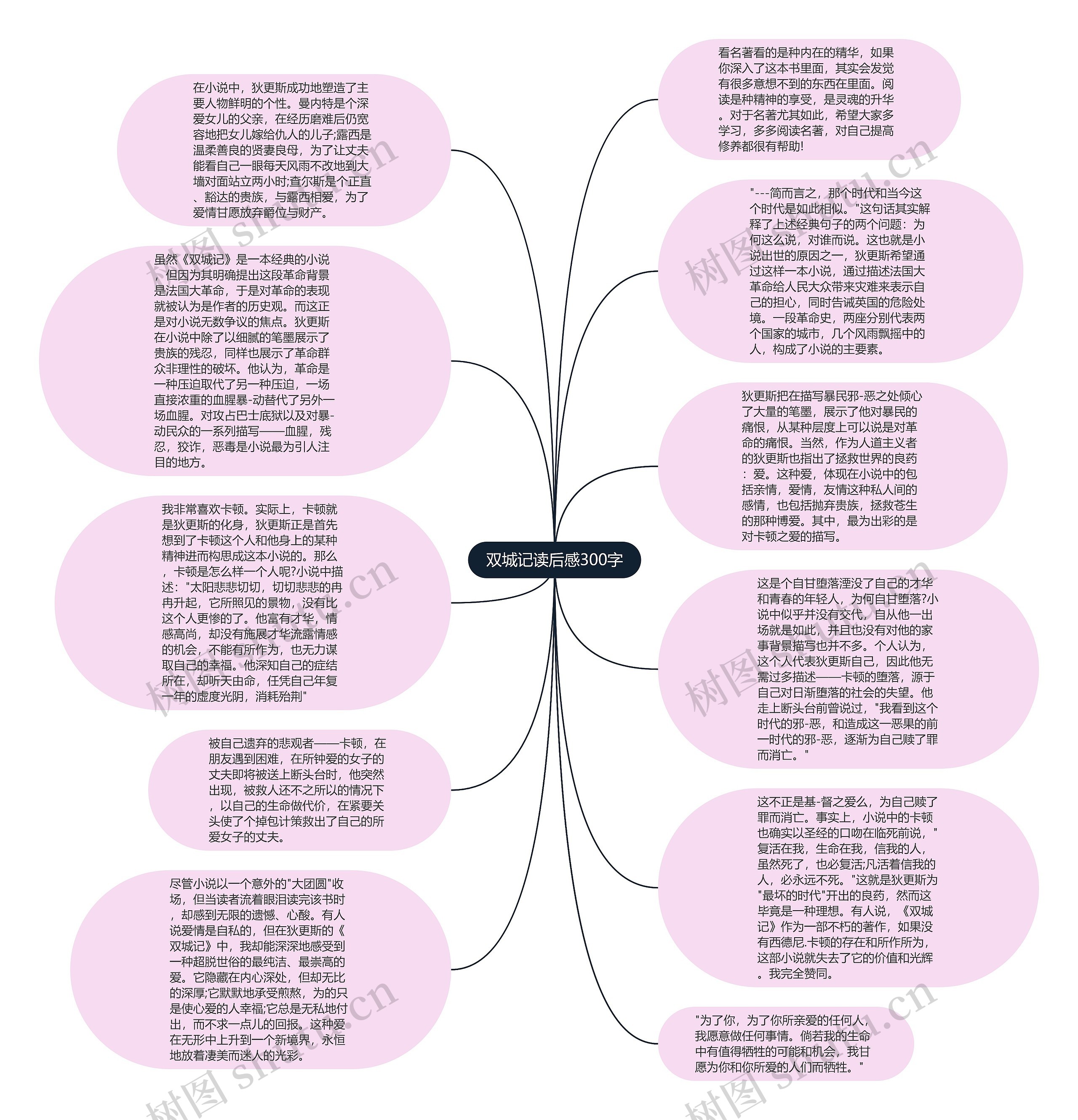 双城记读后感300字