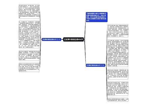 王妃黑叶猴读后感800字思维导图