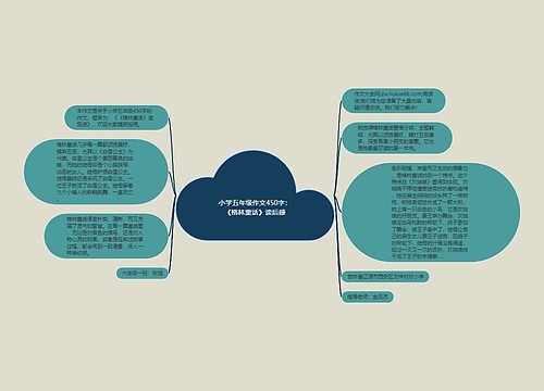 小学五年级作文450字：《格林童话》读后感