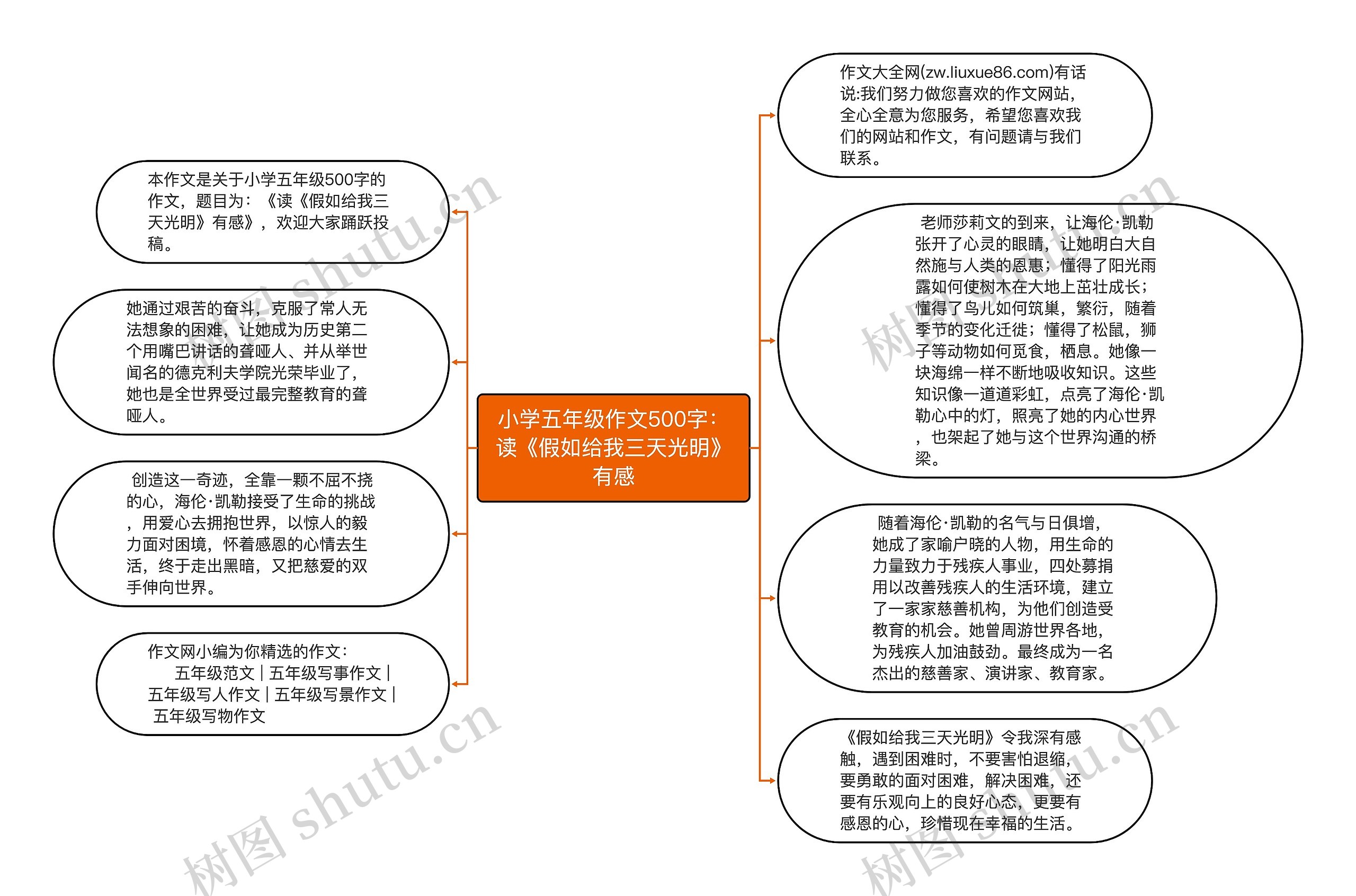 小学五年级作文500字：读《假如给我三天光明》有感