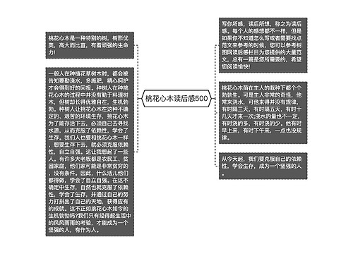桃花心木读后感500