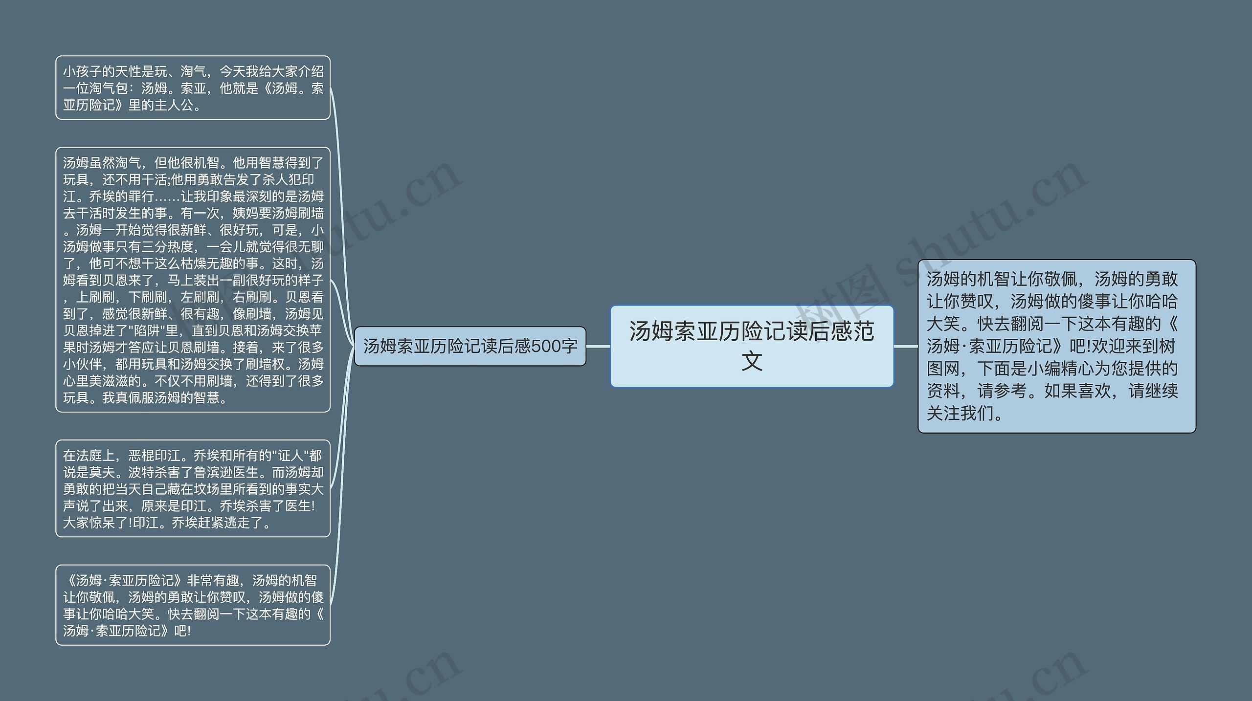 汤姆索亚历险记读后感范文