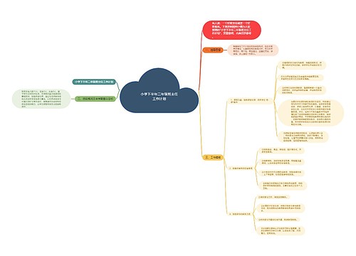 小学下半年二年级班主任工作计划