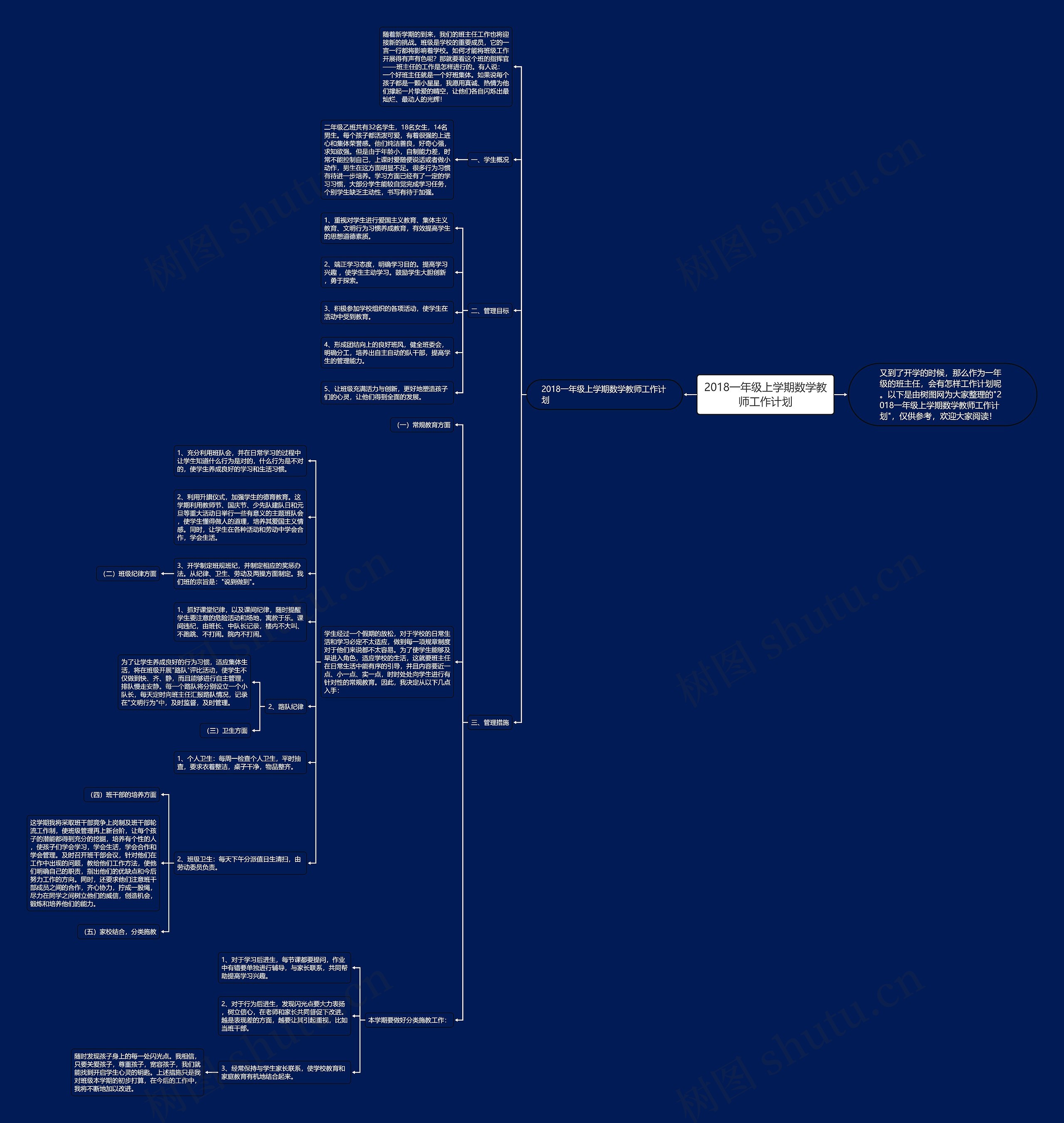 2018一年级上学期数学教师工作计划 2018一年级上学期数学教师工作计划