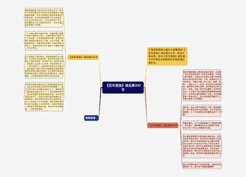 《百年孤独》读后感300字