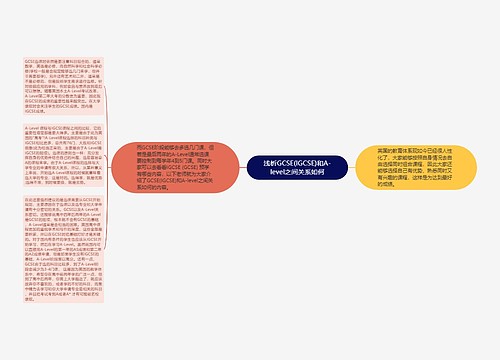 浅析GCSE(IGCSE)和A-level之间关系如何