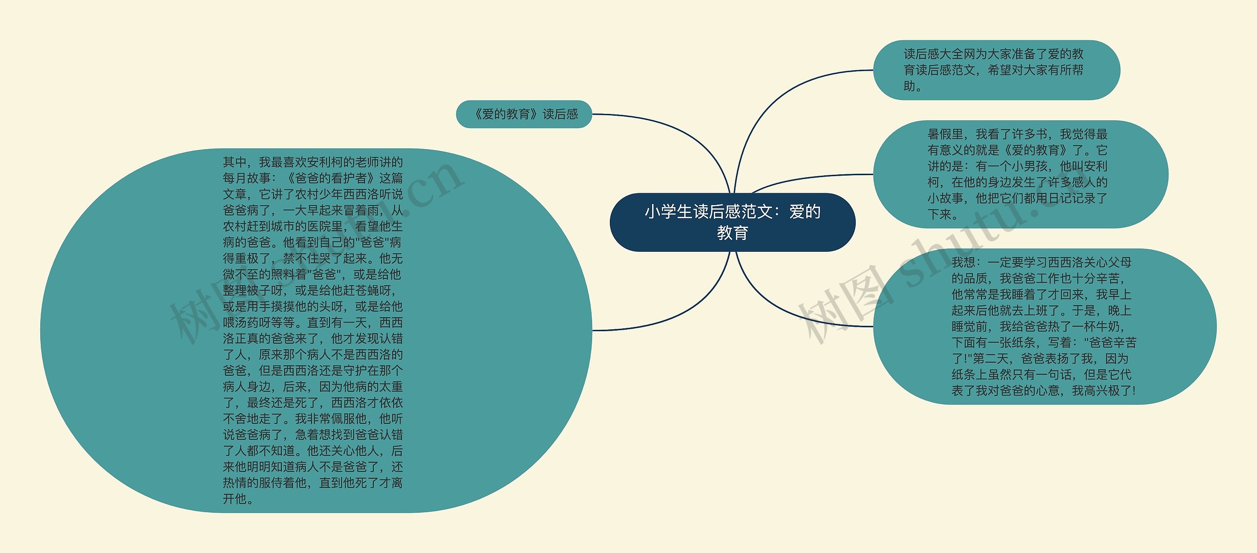 小学生读后感范文：爱的教育