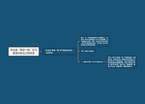 在全县“两学一做”学习教育动员会上的讲话