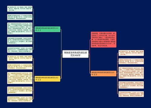 钢铁是怎样炼成的读后感范文400字