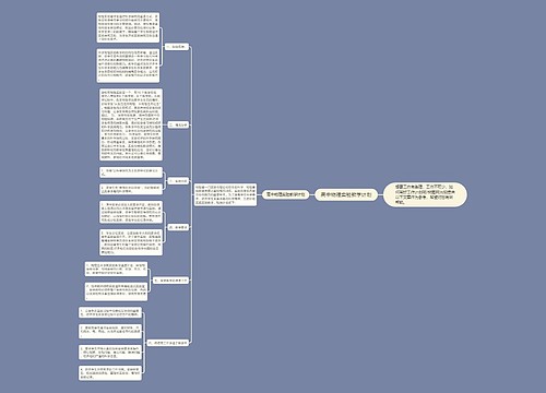 高中物理实验教学计划