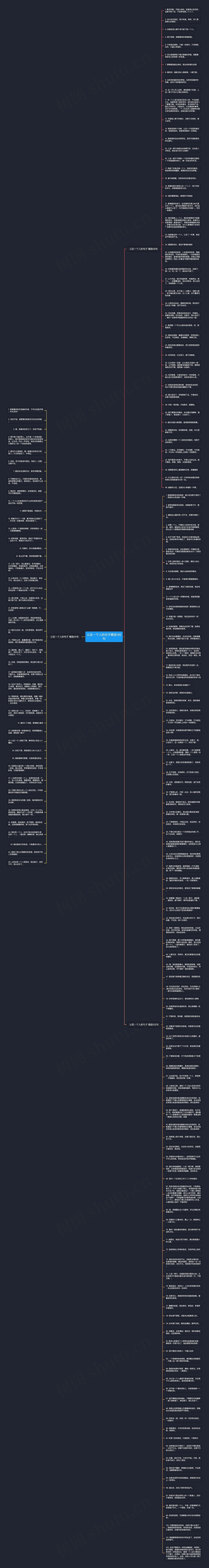 认定一个人的句子精选195句思维导图