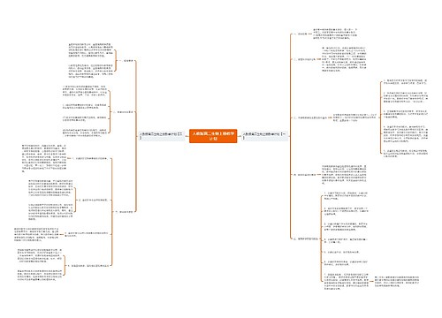 人教版高二生物上册教学计划 人教版高二生物上册教学计划