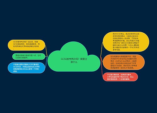 GCSE能考两次吗?需要注意什么 GCSE能考两次吗?需要注意什么