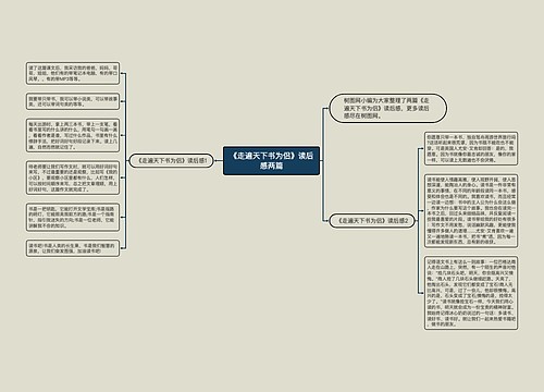 《走遍天下书为侣》读后感两篇