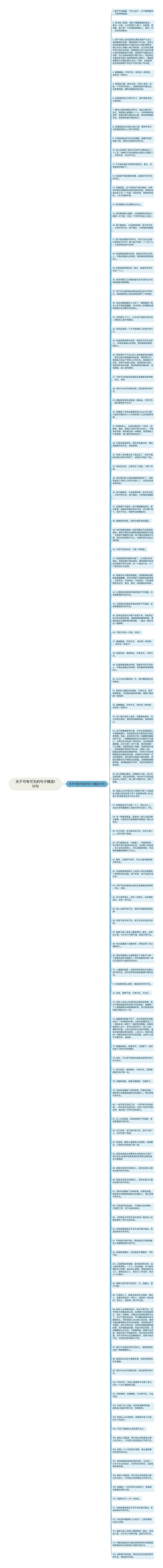 关于可有可无的句子精选115句