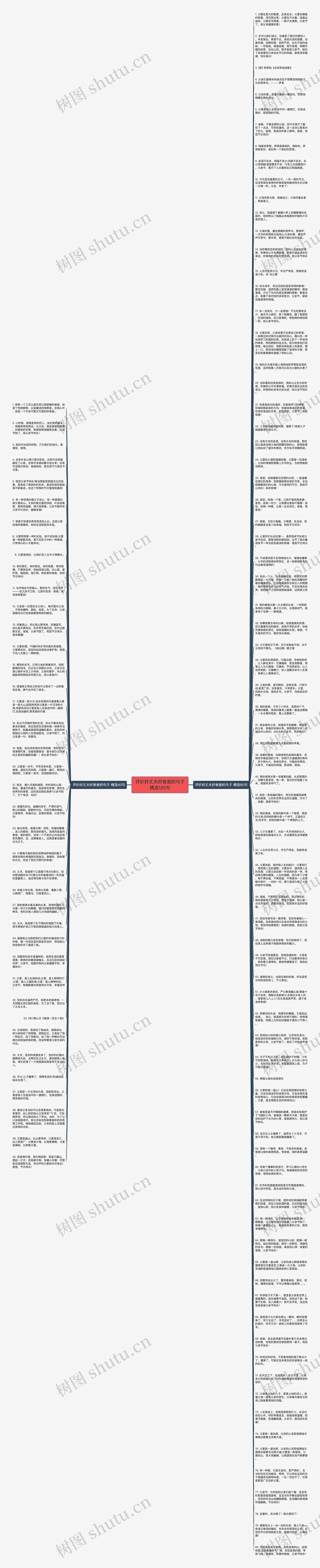 评价好丈夫好爸爸的句子精选120句思维导图高清图 评价好丈夫好爸爸的句子精选120句思维导图