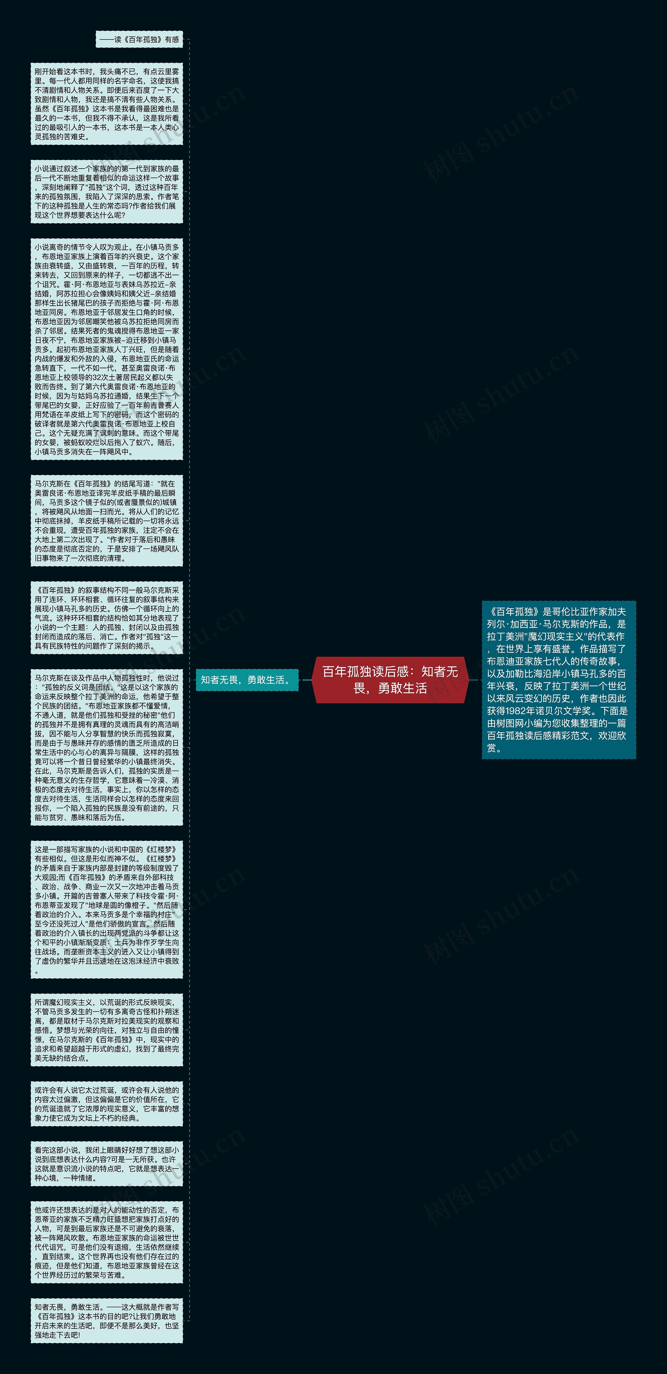 百年孤独读后感：知者无畏，勇敢生活