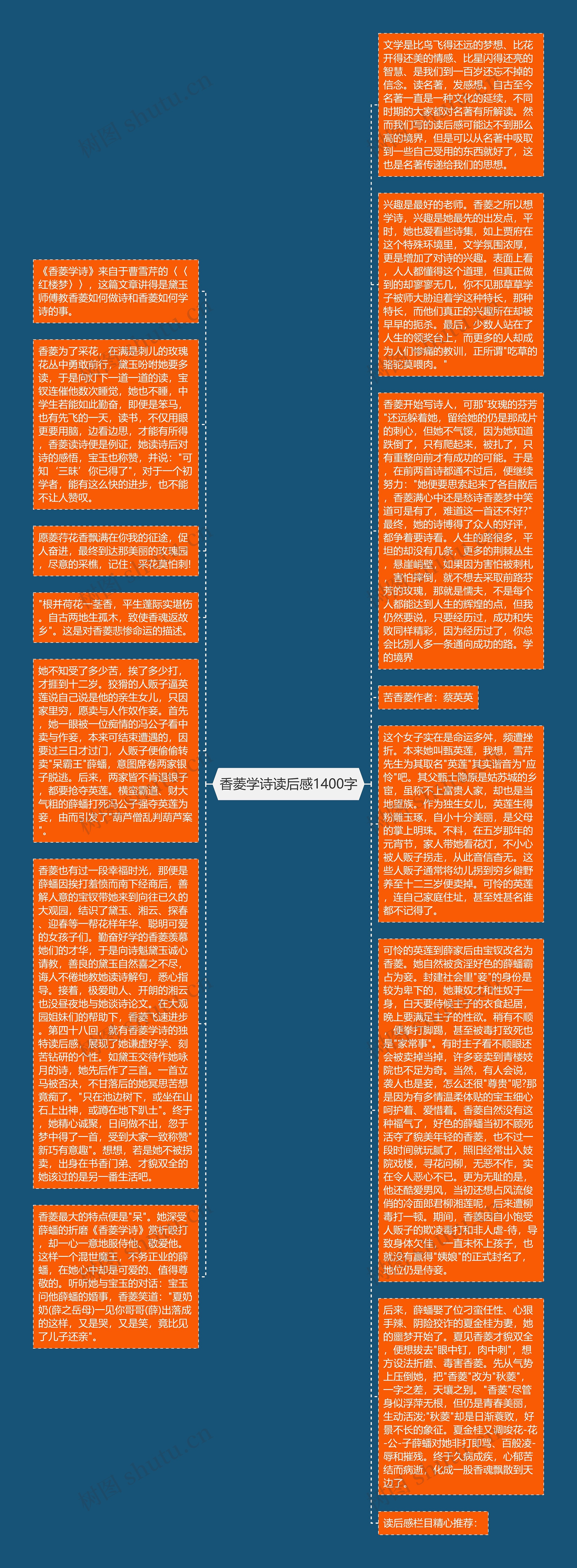 香菱学诗读后感1400字