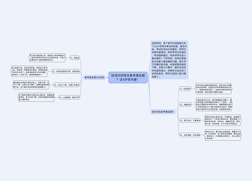 如何对抗转本备考倦怠期？这4步很关键！