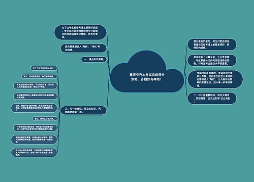 重庆专升本考试临场得分策略，答题如有神助！