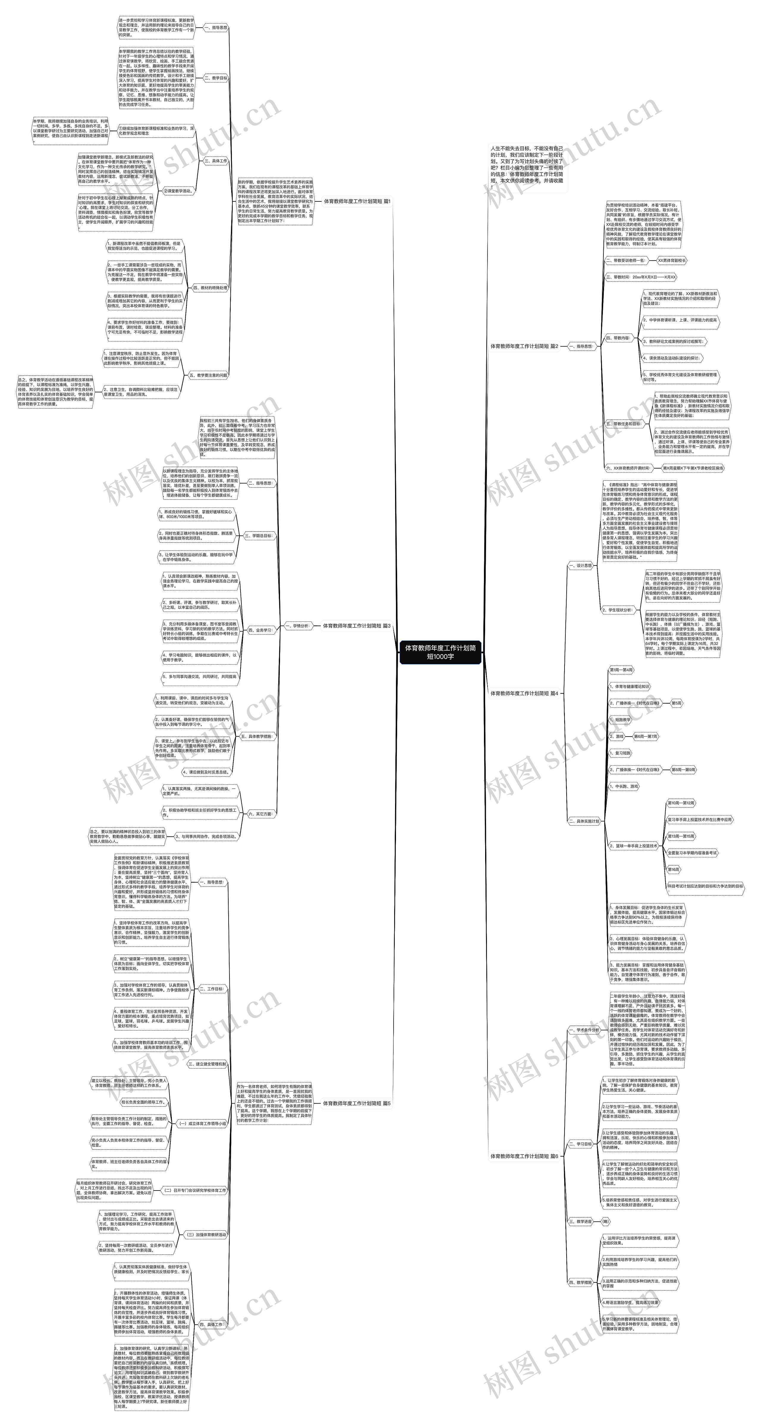 体育教师年度工作计划简短1000字