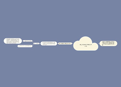 高二历史教师下学期工作计划