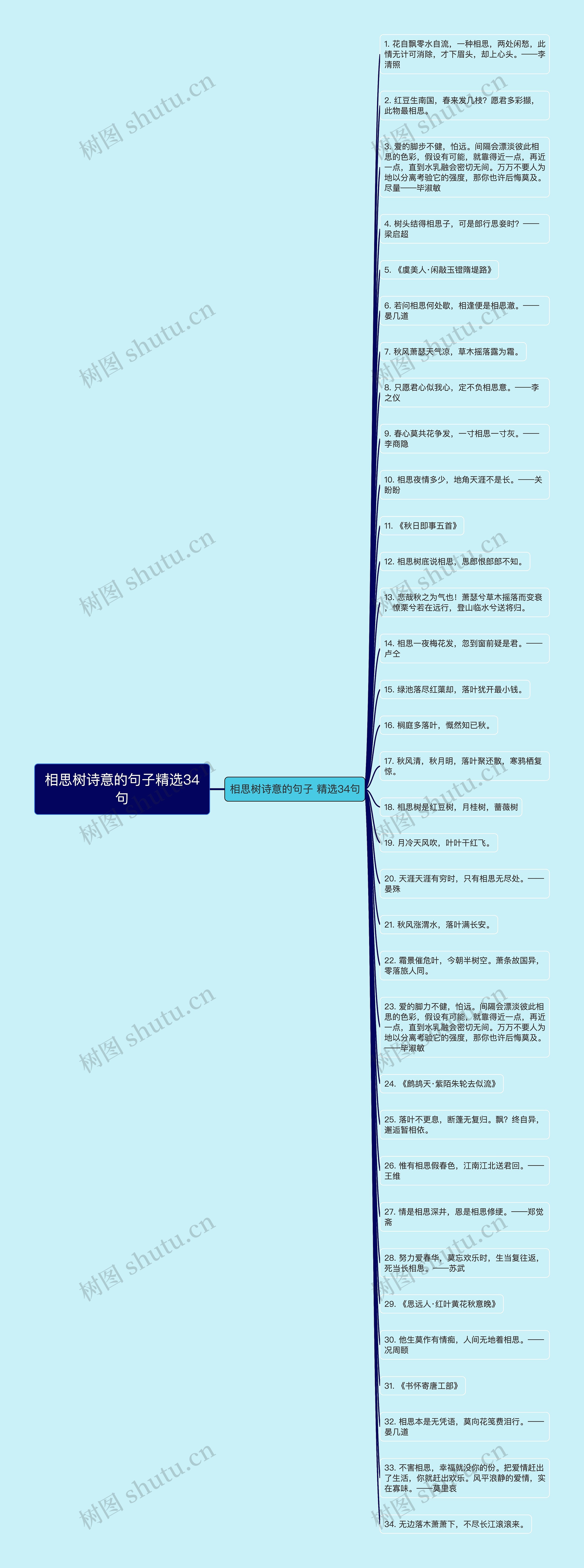 相思树诗意的句子精选34句