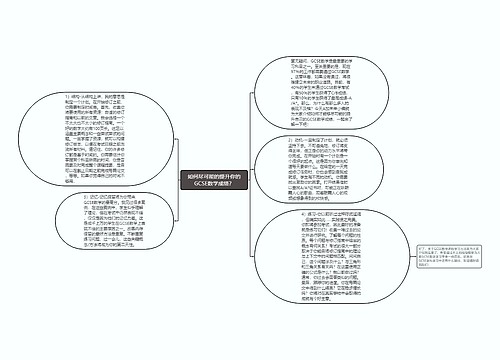 如何尽可能的提升你的GCSE数学成绩？