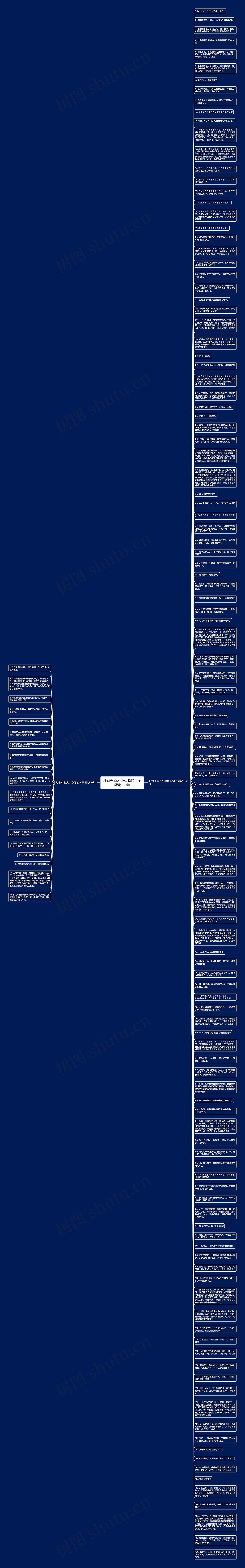 形容有些人小心眼的句子精选139句思维导图