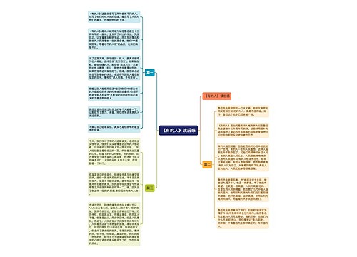 《有的人》读后感