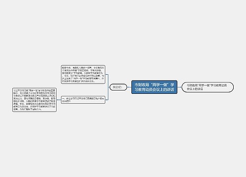 市财政局“两学一做”学习教育动员会议上的讲话