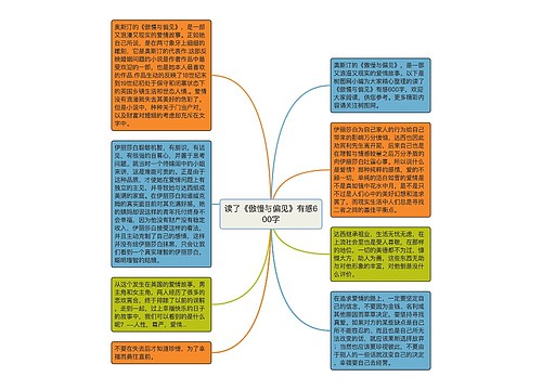 读了《傲慢与偏见》有感600字