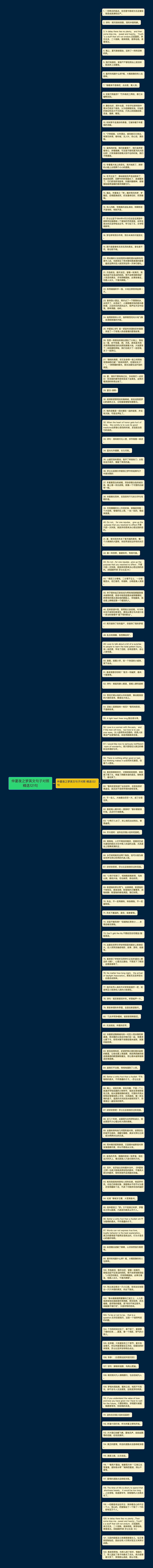 仲夏夜之梦英文句子对照精选121句