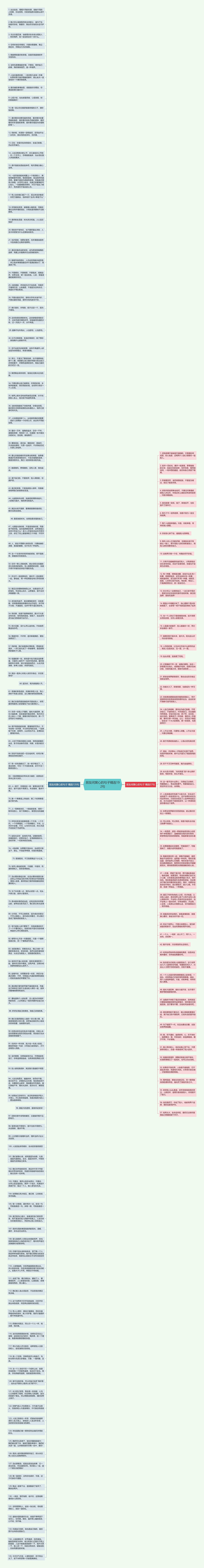 朋友间窝心的句子精选192句思维导图