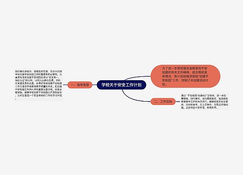 学校关于安全工作计划