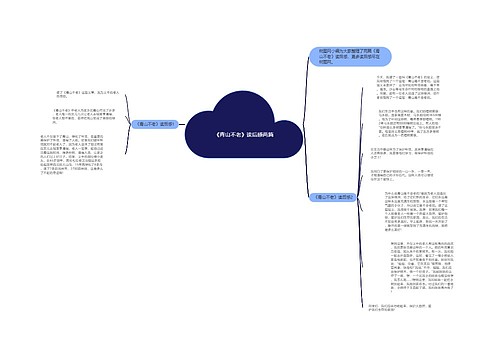 《青山不老》读后感两篇