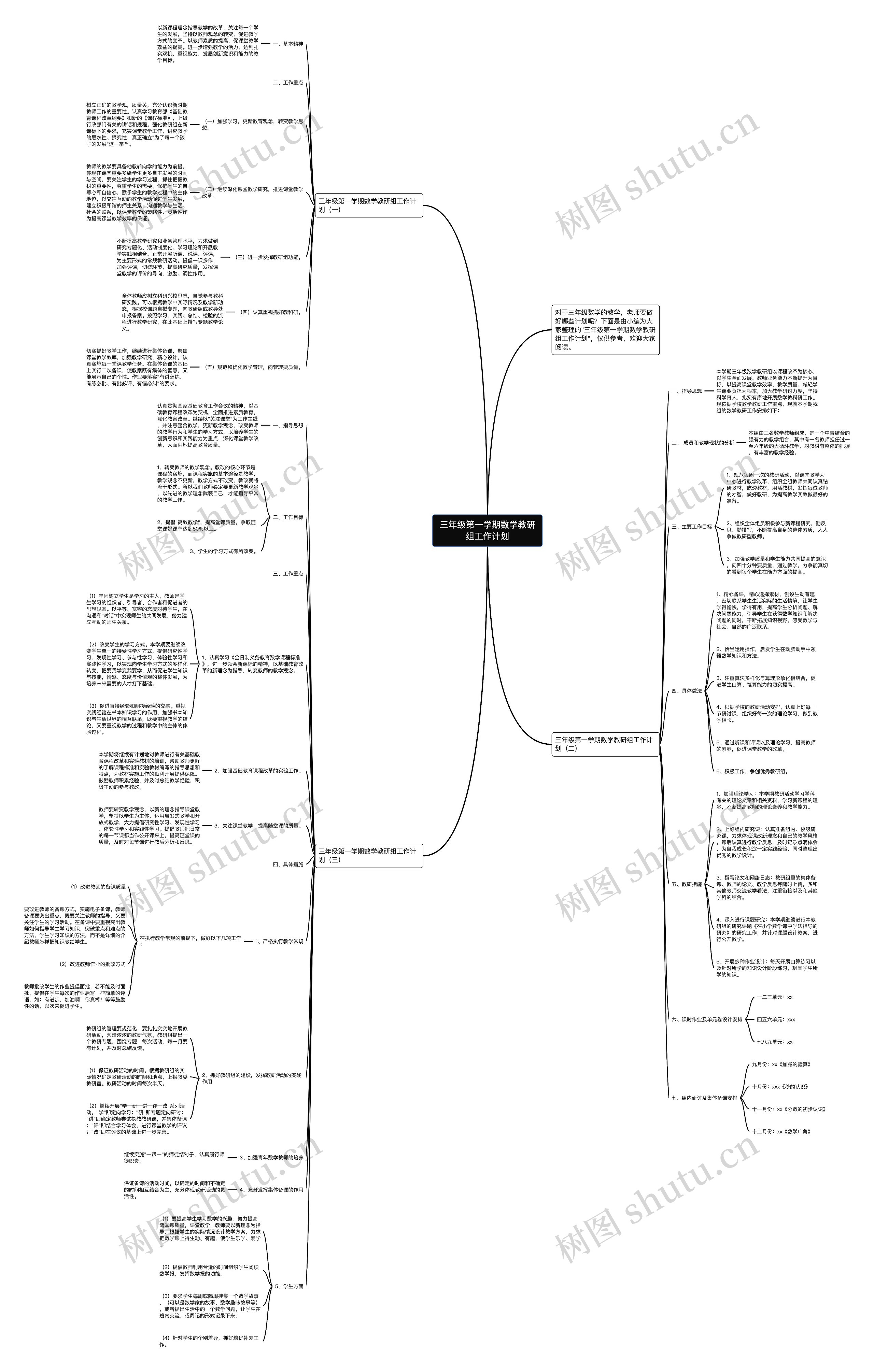 三年级第一学期数学教研组工作计划 三年级第一学期数学教研组工作计划
