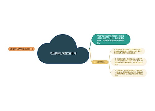 政治教师上学期工作计划