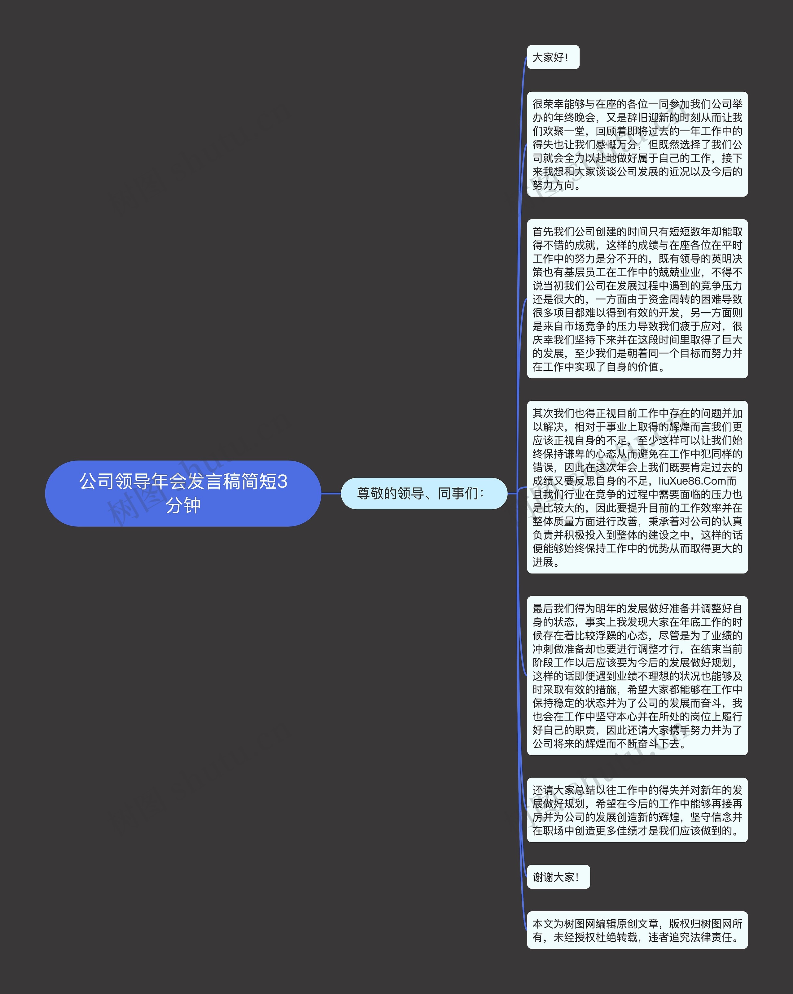 公司领导年会发言稿简短3分钟