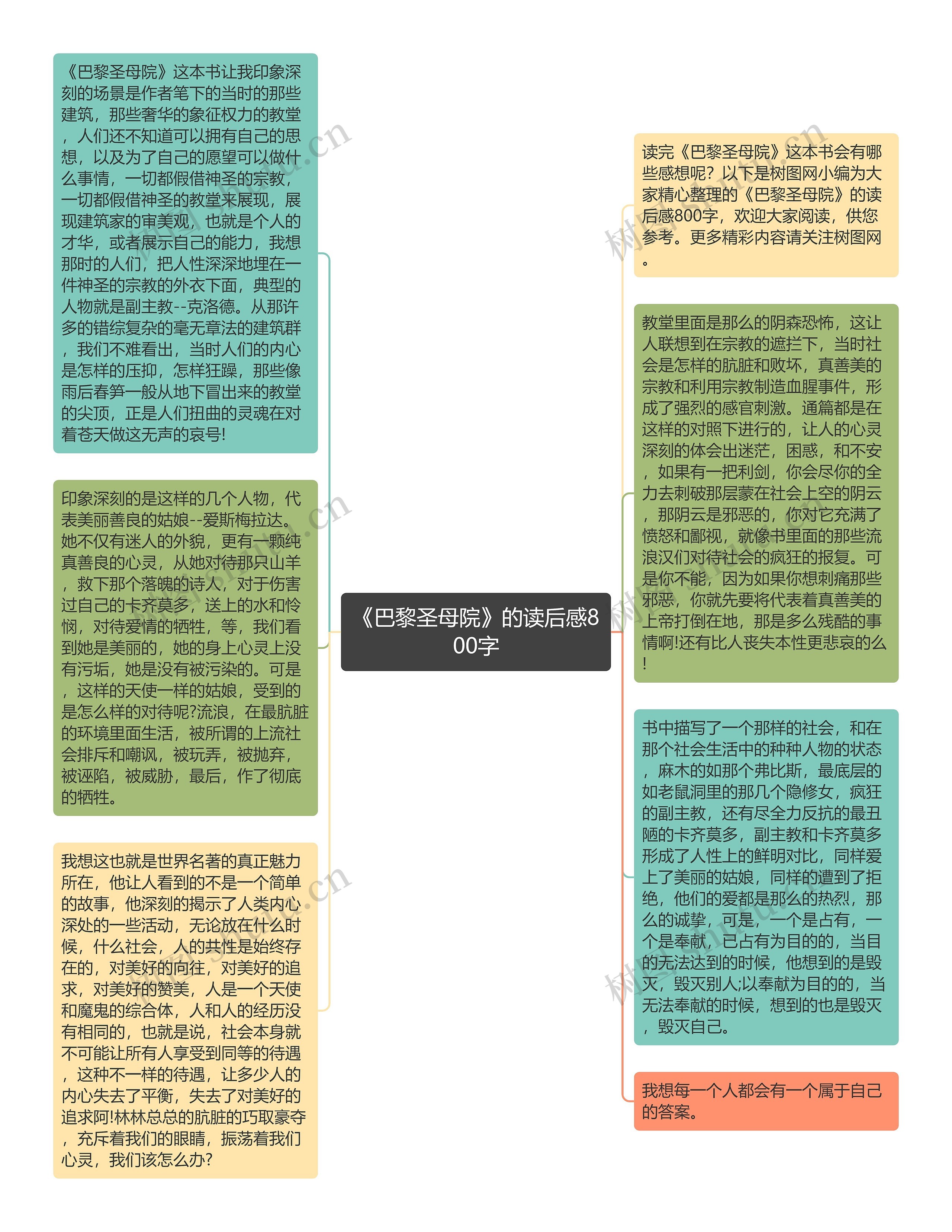 《巴黎圣母院》的读后感800字