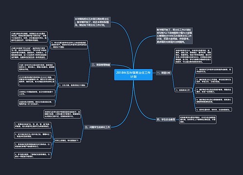 2018年五年级班主任工作计划