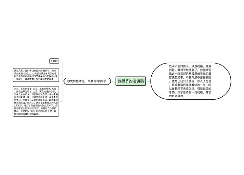 教师节的演讲稿