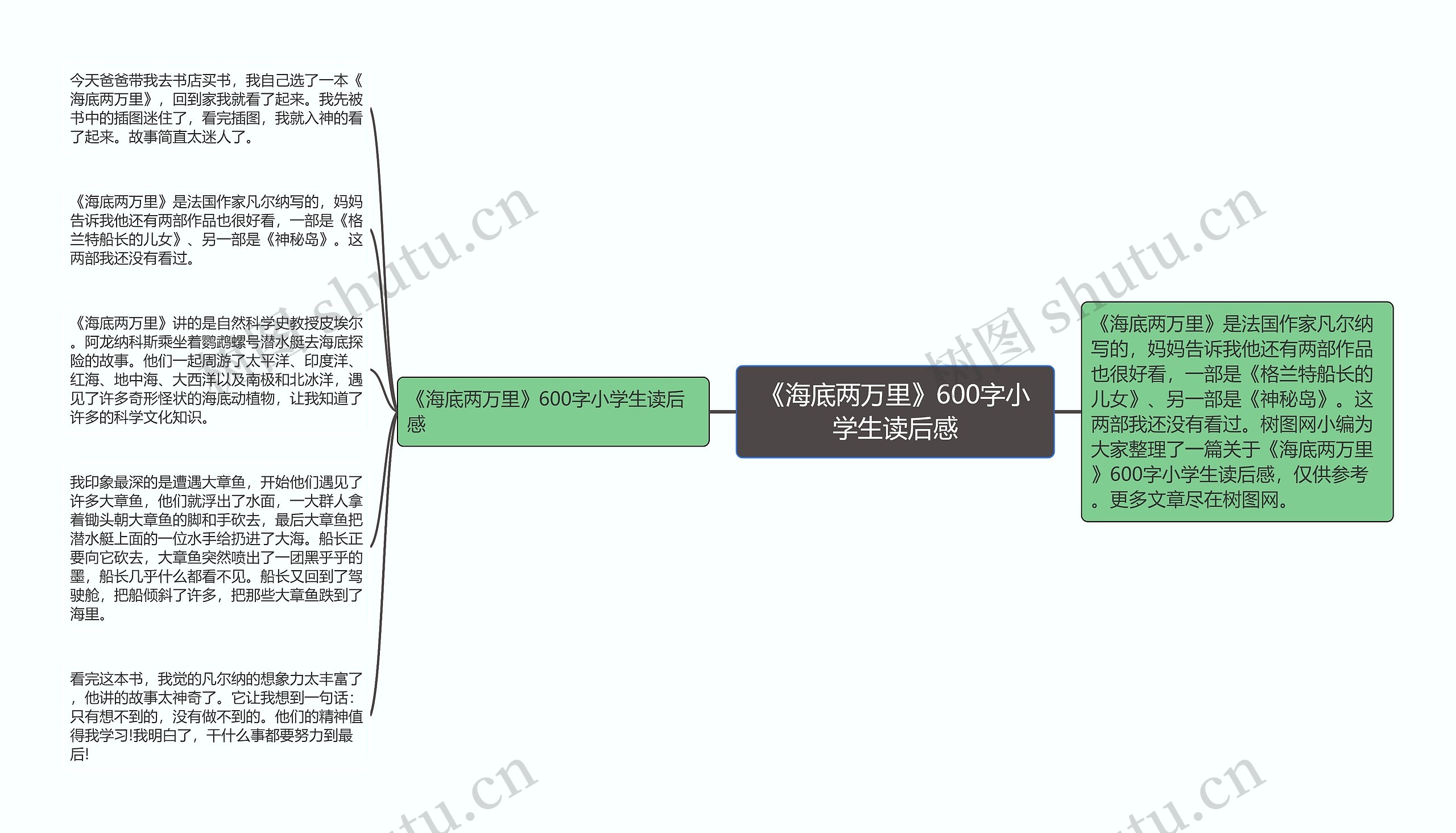 《海底两万里》600字小学生读后感