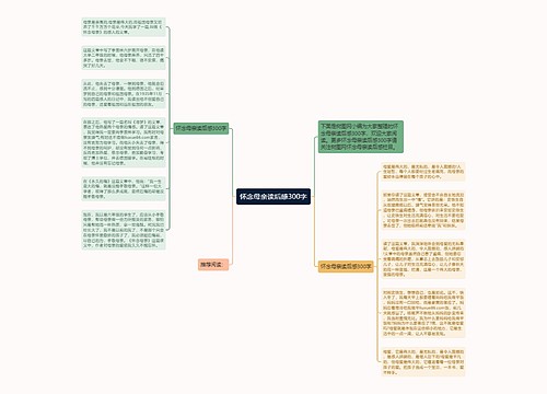 怀念母亲读后感300字 怀念母亲读后感300字