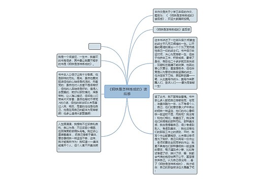  《钢铁是怎样炼成的》读后感